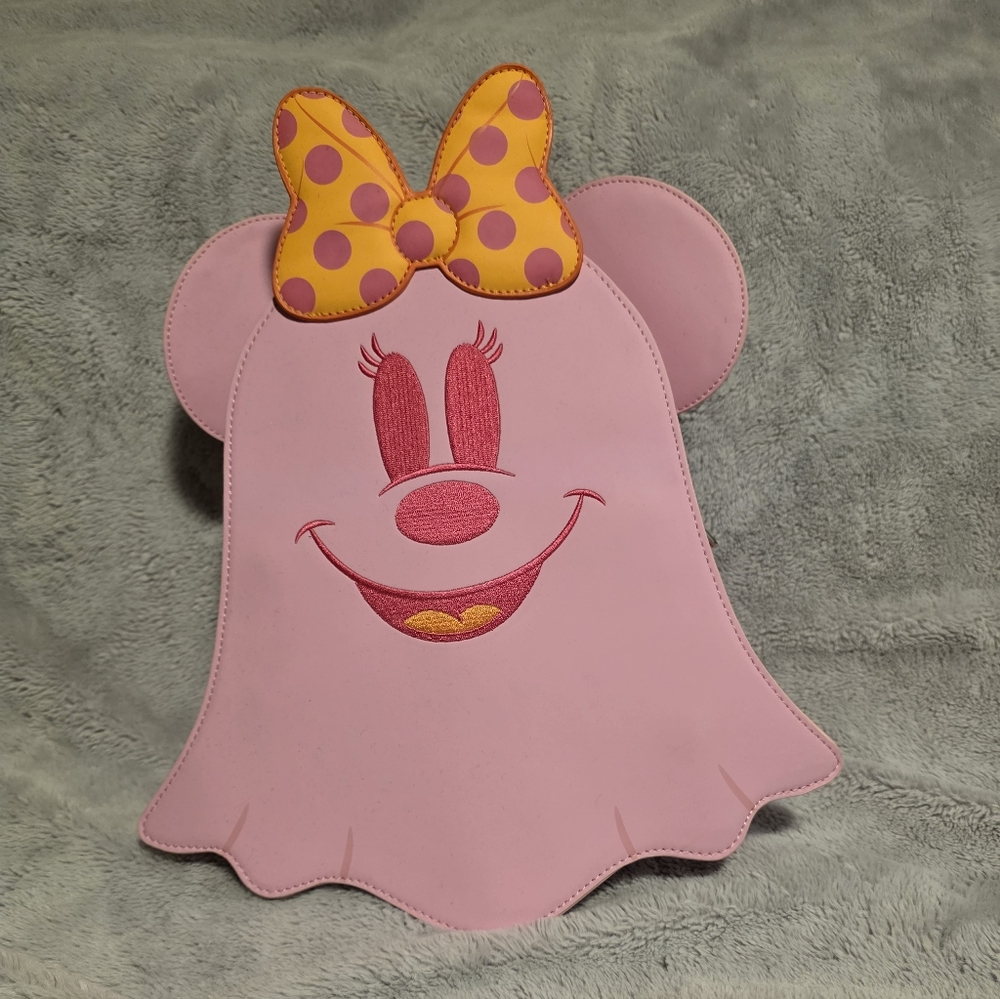 Rare Pink Ghost Loungefly Backpack